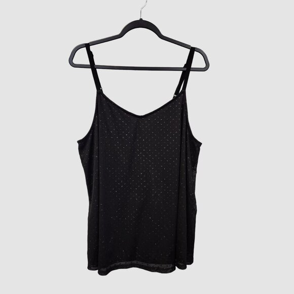 Torrid Women's 0 Black Polka-Dot Adjustable Strap Cami  2204 - Picture 1 of 6